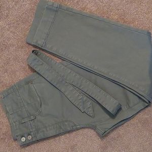 WHBM High-Rise Slim Crop Jeans